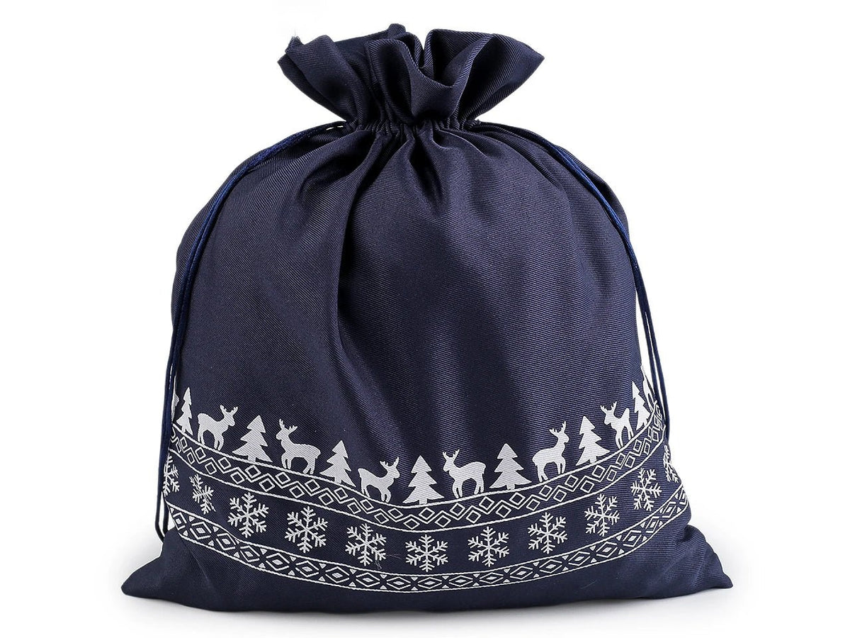 Bild mit Weihnachtsgeschenksäckchen 30 × 35 cm – online erhältlich bei Šarlotes audumi