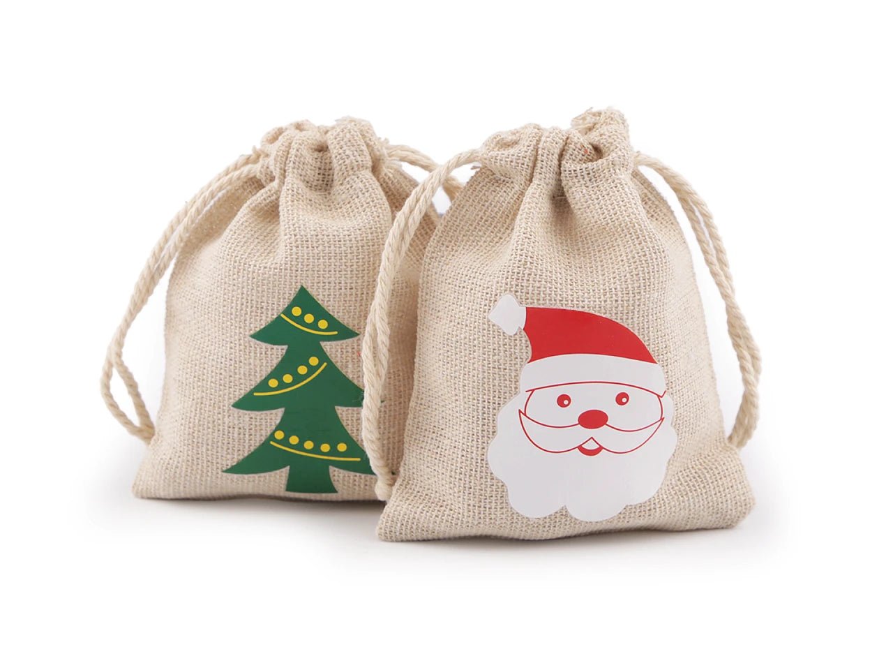 <alt>Bild eines Weihnachtsgeschenksäckchens 8 × 10 cm – online erhältlich bei Šarlotes audumi</alt>