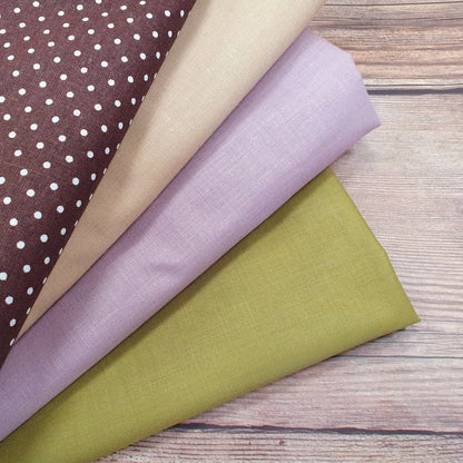 Tissu 100 % coton beige 125 g/m²