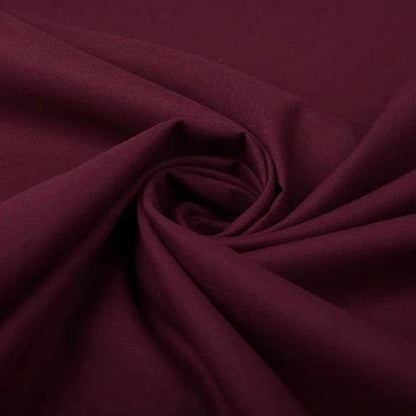 Tissu 100 % coton, cramoisi, 125 g/m²