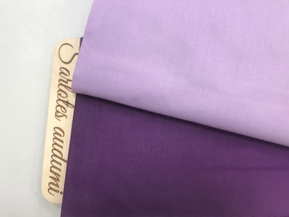 Tissu 100 % coton lilas 125 g/m²