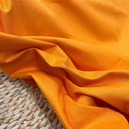 Tissu 100 % coton - orange 125 g/m²