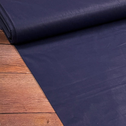 Tissu 100 % coton bleu foncé 125 g/m²