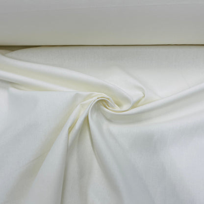 Tissu 100 % coton, vanille, 220 cm, 146 g/m²