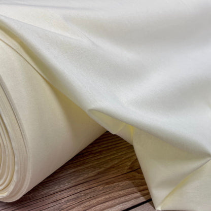 100 % tissu en coton-vanille 220cm 146 g/m²