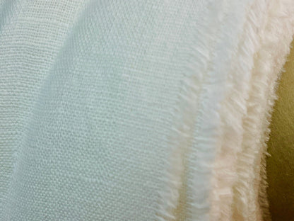 100 % lin adouci blanc 185 g/m²