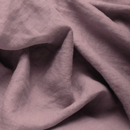 100 % lin lavé lilas fumé 165 g/m²