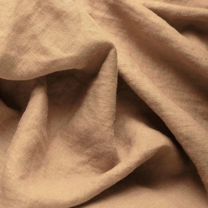 100% softened linen - light caramel 165 g/m²