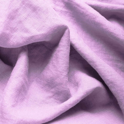 100 % lin adouci, lilas clair 165 g/m²