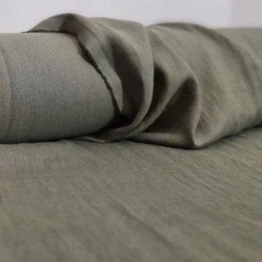100 % lin adouci vert sauge 205 g/m²