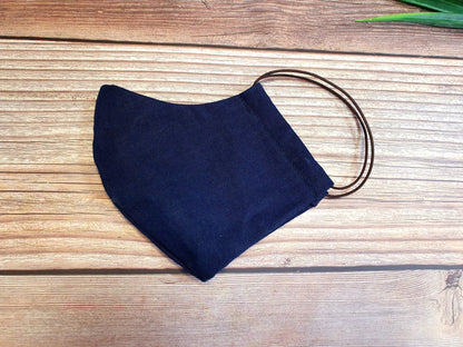 100 % lin adouci bleu foncé 205 g/m²