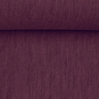 100 % lin adouci couleur vin 205 g/m²