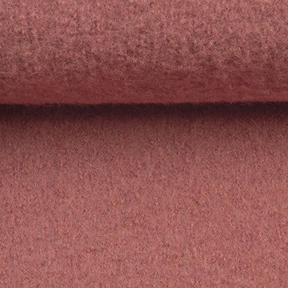 Tissu 100 % laine - vieux rose 385 g/m²