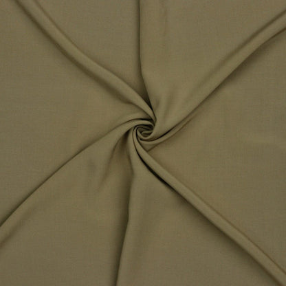 Tissu 100 % viscose marron 110 g/m²