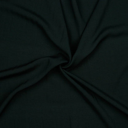 Tissu en viscose noir 110 g/m²