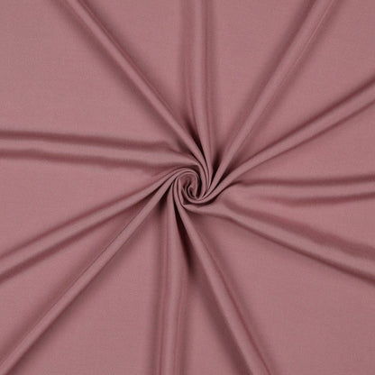 Tissu en viscose vieux rose 100 % 110 g/m²