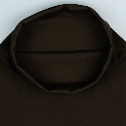 Bord de finition en tissu | brun chocolat manchet 270 g/m²