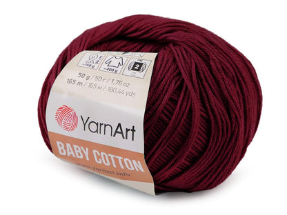 Fil Yarn Art Baby Cotton bordeaux 165 m 50 g #428