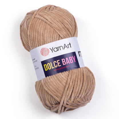 Fil Yarn Art Dolce Baby-Zefīra marron clair 85m 50g #747