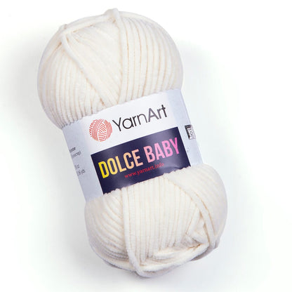 Fil Yarn Art Dolce Baby-Zefira couleur crème 85m 50g #745