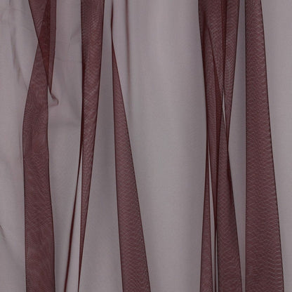 Tulle extra doux bordeaux 25 g/m²