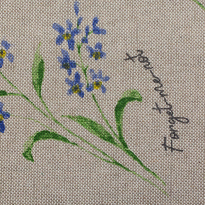 Tissu toile prairie d’été 205 g/m²