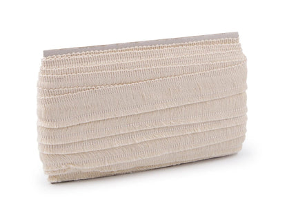 Franges en coton 25 mm-beiges