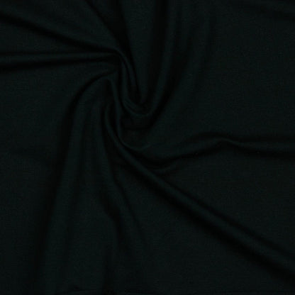 Jersey bouclé en coton-noir 235 g/m² (certif. GOTS)