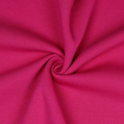 Tricot en coton chaud-fuchsia 285 g/m²