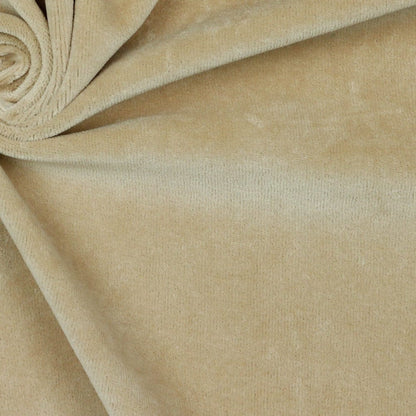 Velours de coton sable 240 g/m²