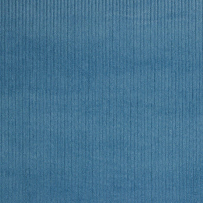 velours côtelé en coton bleu ciel 280 g/m²