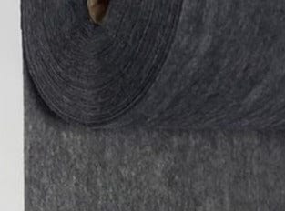 Entoilage thermocollant unilatéral (non-tissé) gris 34 g/m²