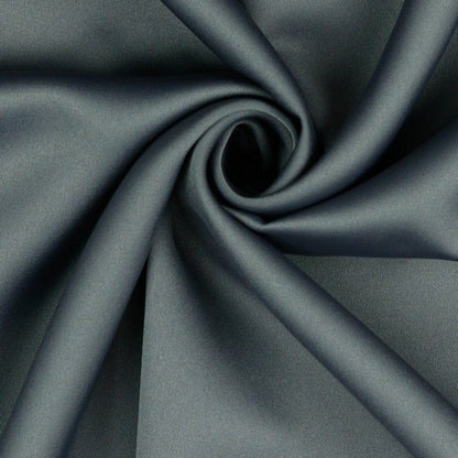 Tissu en soie artificielle gris 140 g/m²