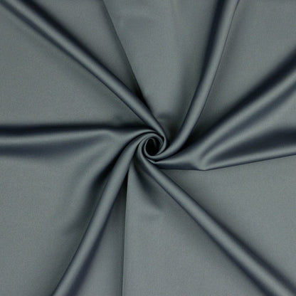 Tissu en soie artificielle, gris 140 g/m²