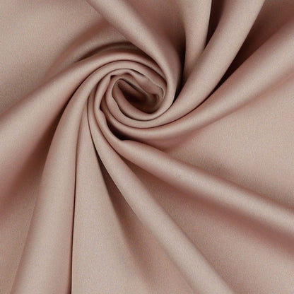 Tissu en soie artificielle rose poudré 140 g/m²