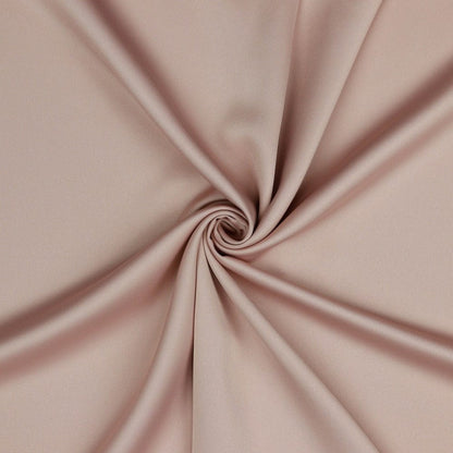 Tissu effet soie rose poudré 140 g/m²