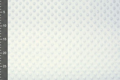 Minky en polaire blanche 260 g/m²