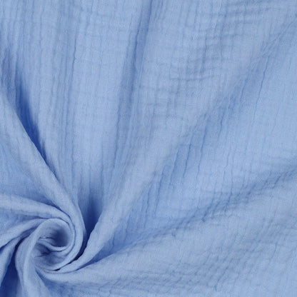 Mousseline bleu clair 125 g/m²