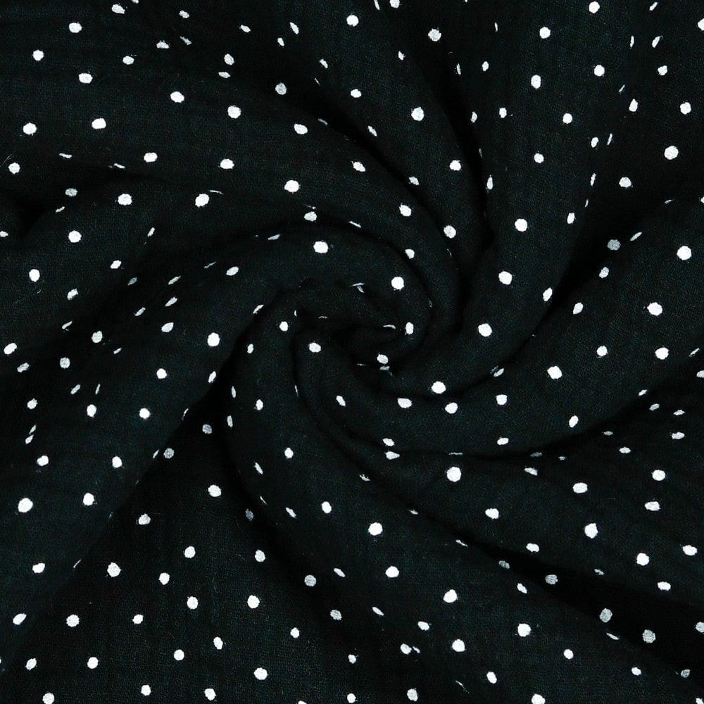 Muslin with dots