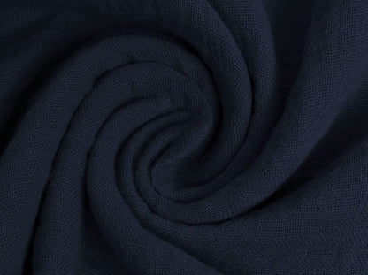 mousseline bleu foncé 125 g/m²