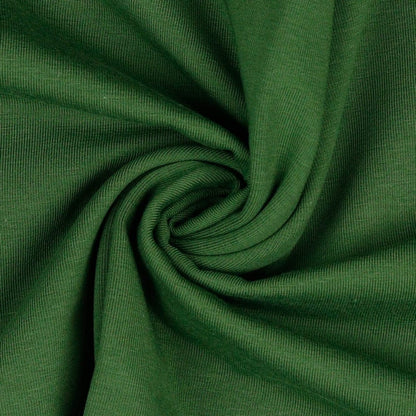 Lightweight cotton jersey - khaki 215 g/m²