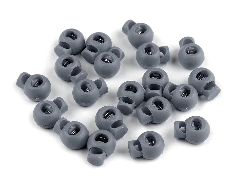 Plastic cord fasteners