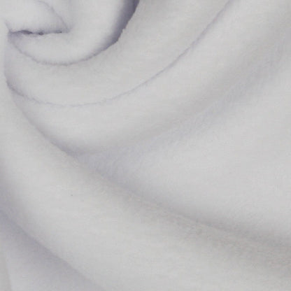 Tissu polaire premium anti-boulochage - blanc 240 g/m²