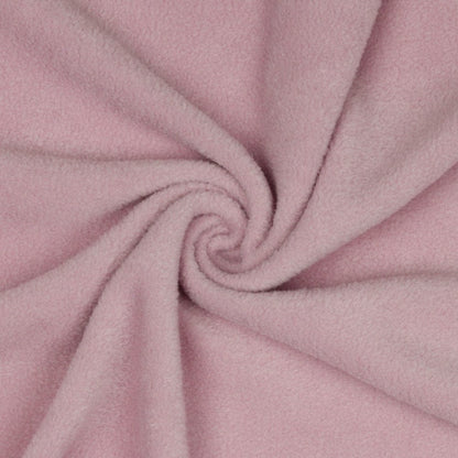 Tissu polaire premium anti-boulochage, lilas rosé 240 g/m²