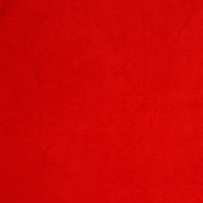 Tissu polaire premium anti-boulochage rouge 240 g/m²