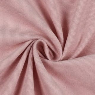 Fine cotton corduroy, soft pink 145 g/m²