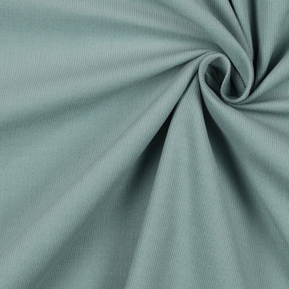 Velours de coton fin menthe 145 g/m²