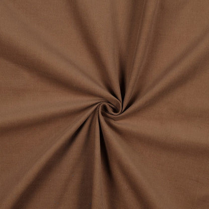 Fine cotton corduroy, nut shade 145 g/m²