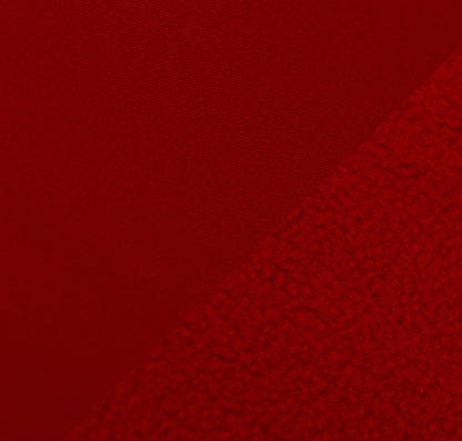 Tissu softshell rouge 300 g/m²