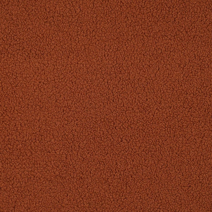 Tissu teddy couleur rouille 270 g/m²
